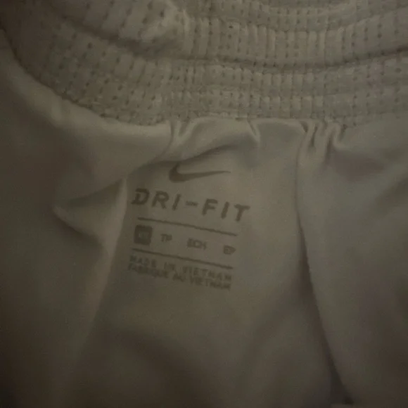 Nike Women's White Athletic Shorts - Picture 2 of 2
